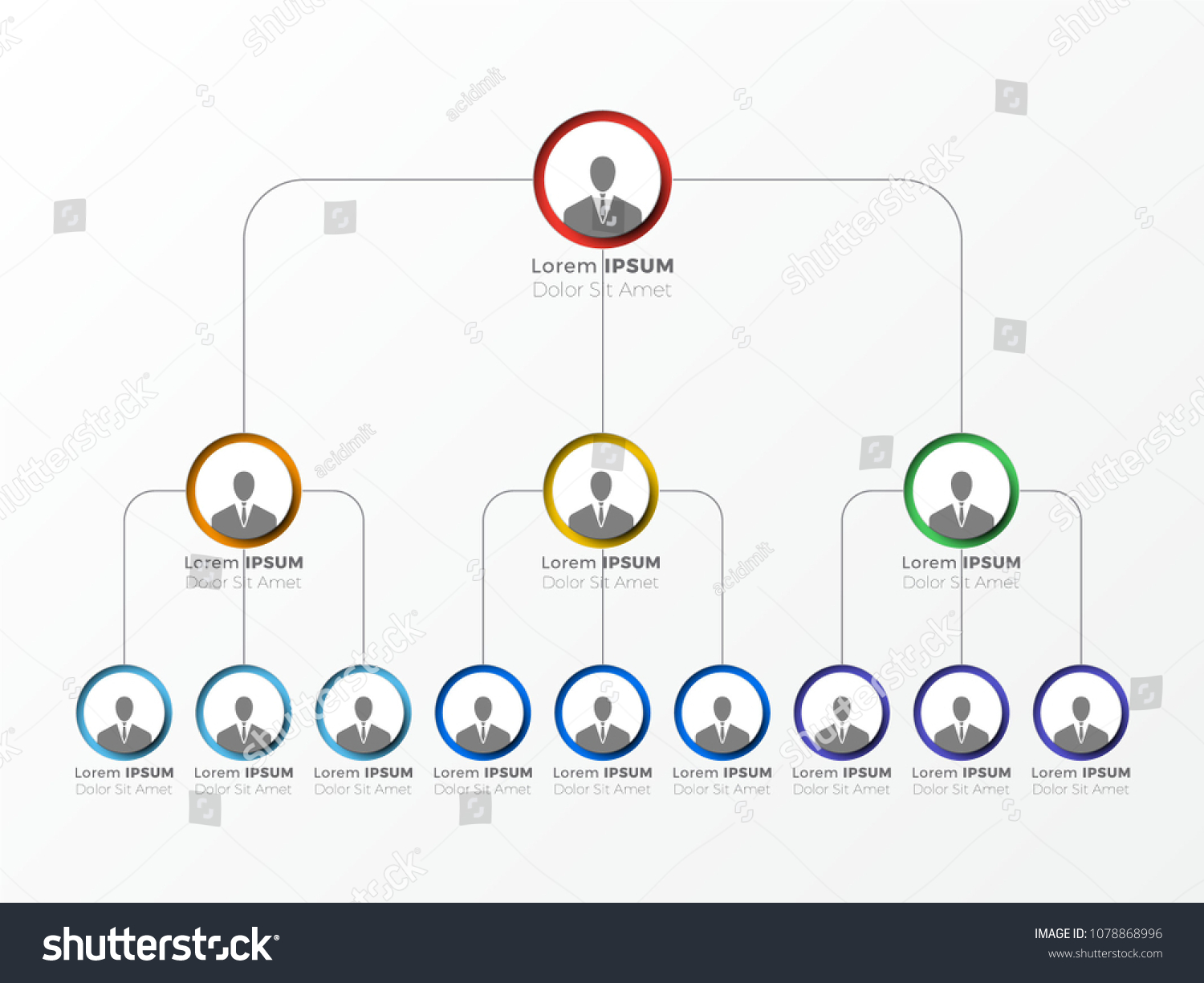 25 Three Levels Organizational Structure Images, Stock Photos & Vectors