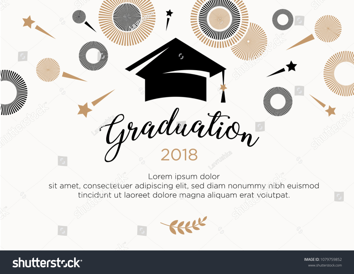 Diploma On Graduation School Vertical Diploma Stock Vector (Royalty ...