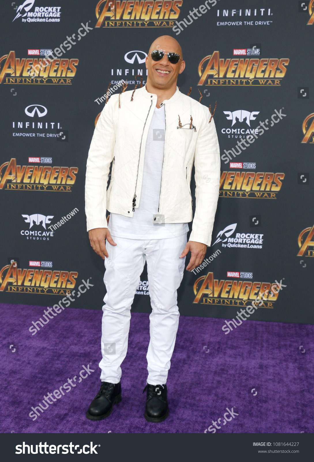 Vin Diesel Premiere Disney Marvels Avengers Stock Photo 1081644227 ...