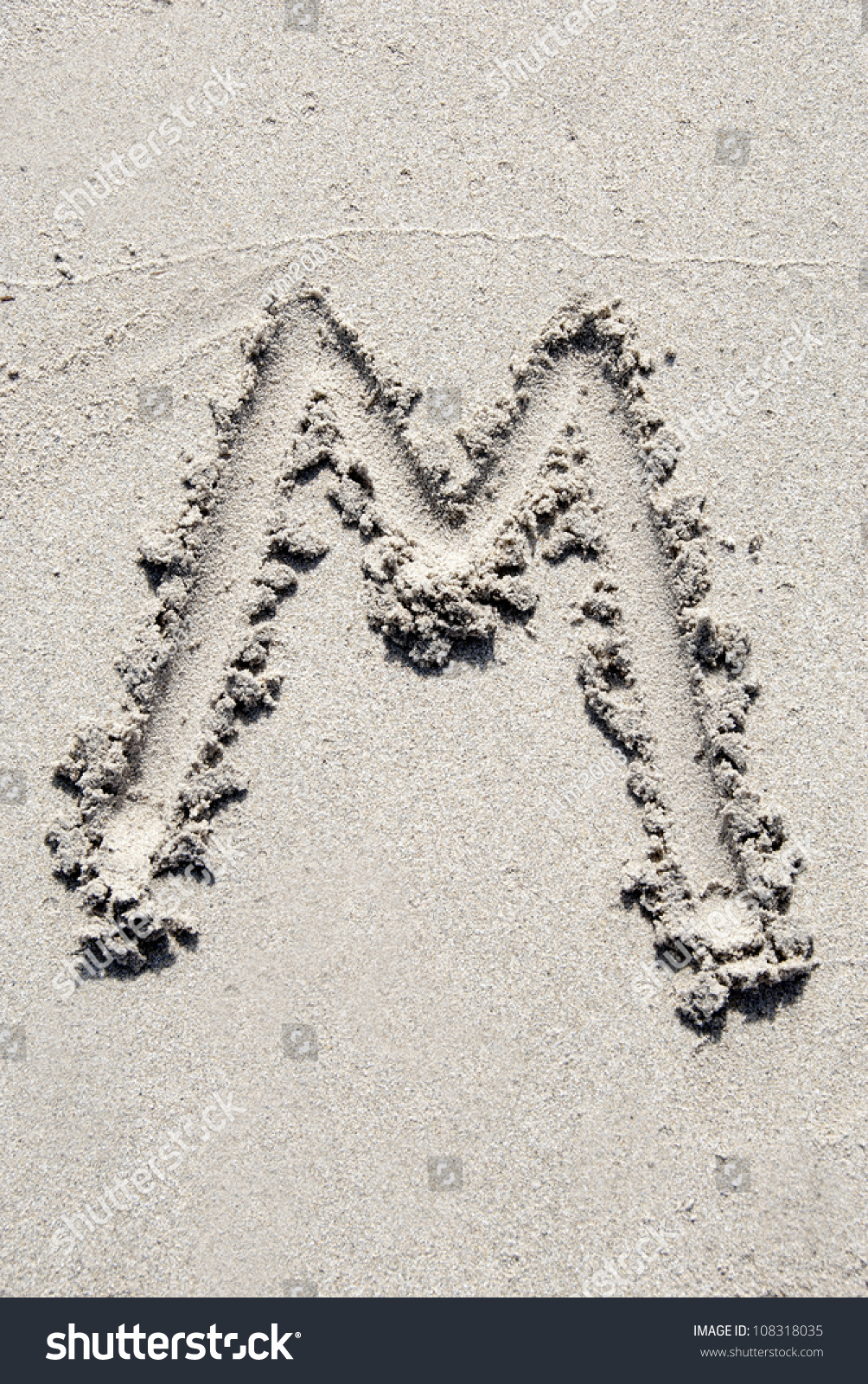Буквы на песке