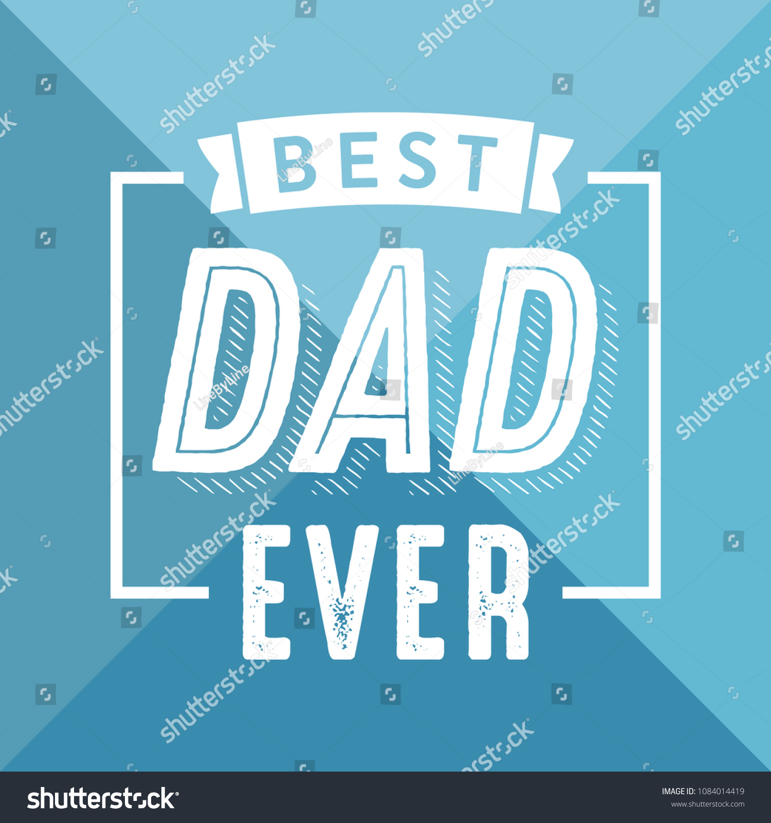 Best Dad Ever Appreciation Vector Text Stock Vector (Royalty Free ...