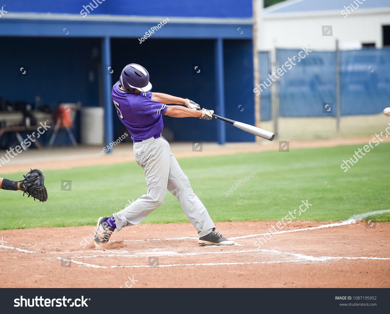 baseball players in action
