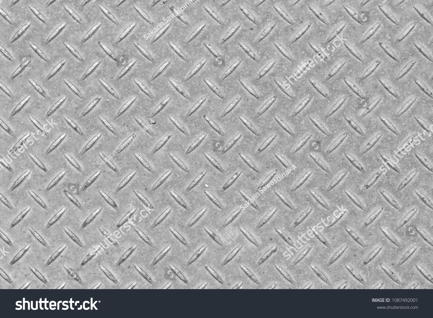 Gray Metal Floor Background Seamless Stock Photo 1087492001 | Shutterstock