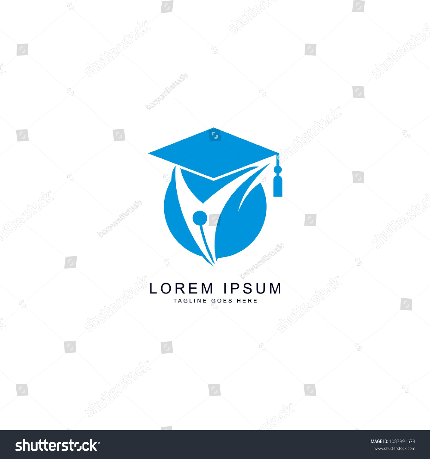 Logo Education School University Vector Template Stock Vector (Royalty ...