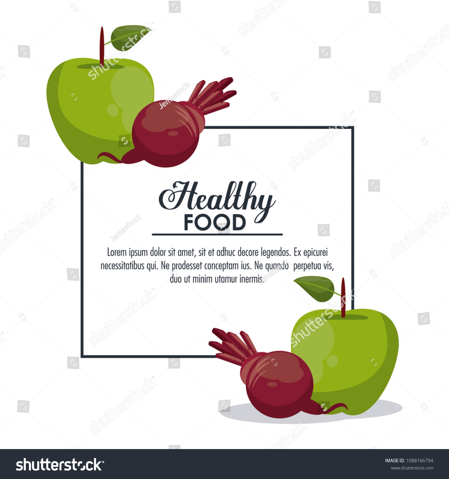 Healthy Food Infographic Stock Vector Royalty Free 1088166794 Shutterstock 3721