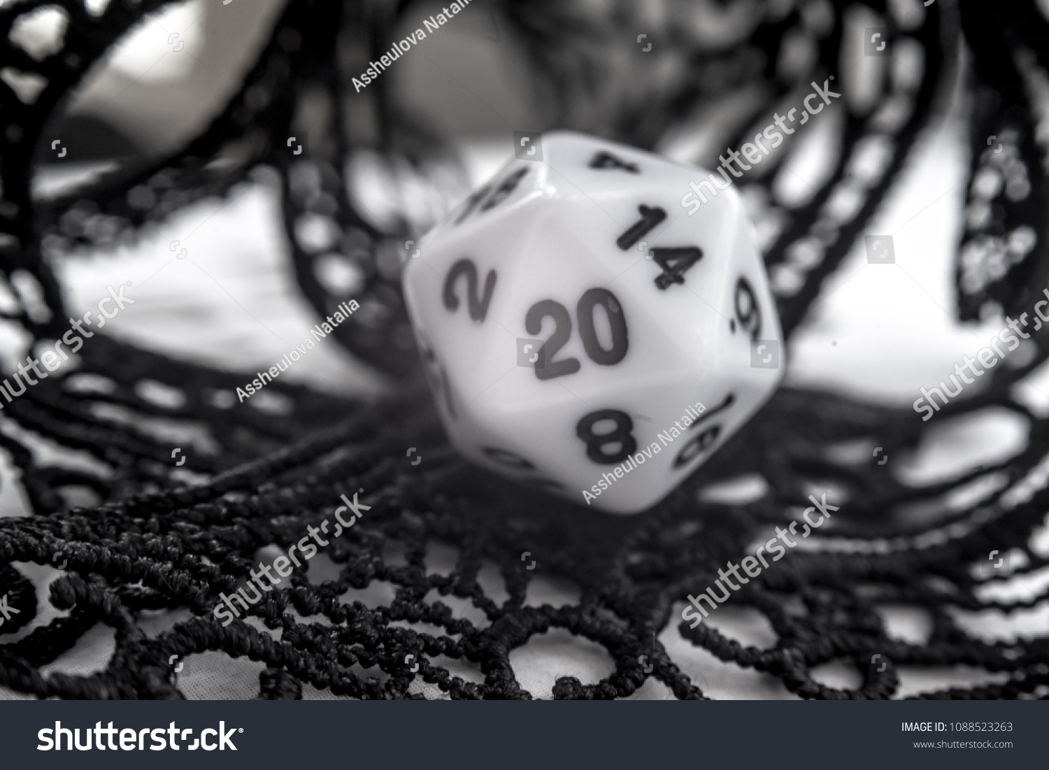 Dice D20 Game Stock Photo 1088523263 | Shutterstock