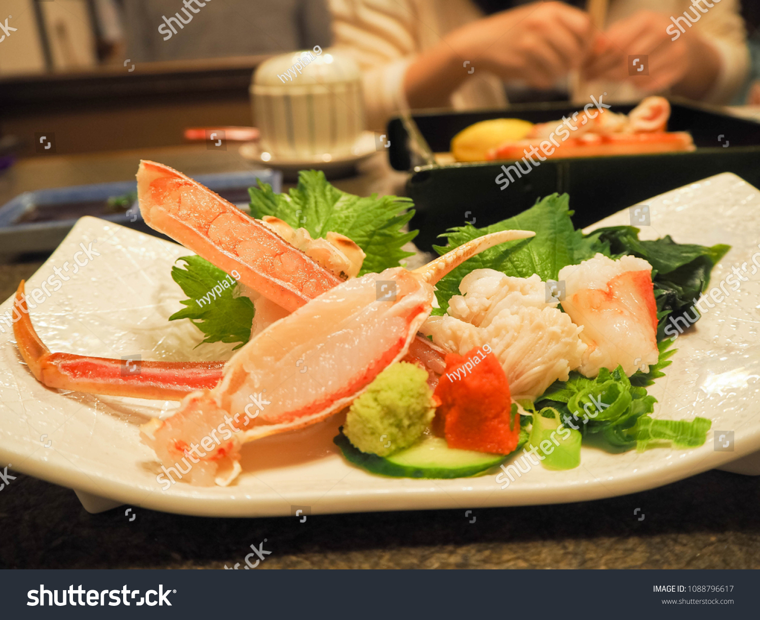 Fresh Delicious Japanese Spider Crab Stock Photo 1088796617 | Shutterstock