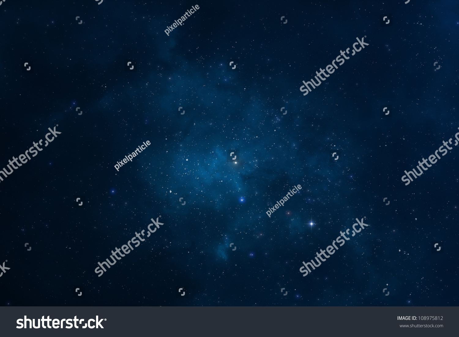 Abstract Background Starry Night Space Universe Stock Illustration ...