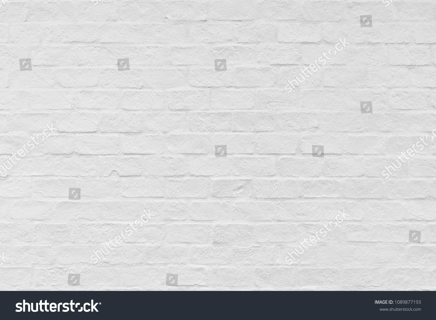 White Brick Wall Texture Background Stock Photo 1089877193 | Shutterstock