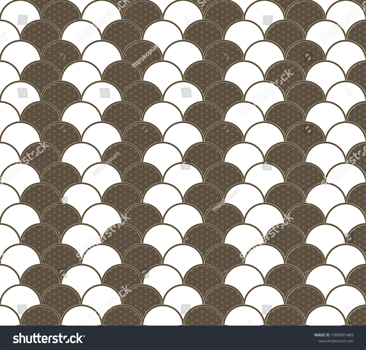 Japanese Pattern Vector Black White Geometric Stock Vector (Royalty ...