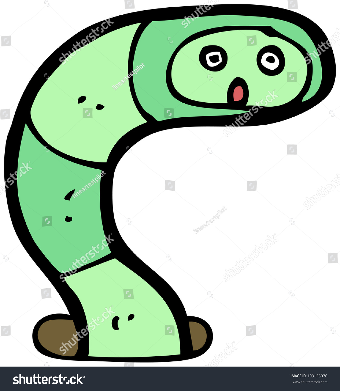 Shocked Grass Snake Cartoon Stock Illustration 109135076 | Shutterstock