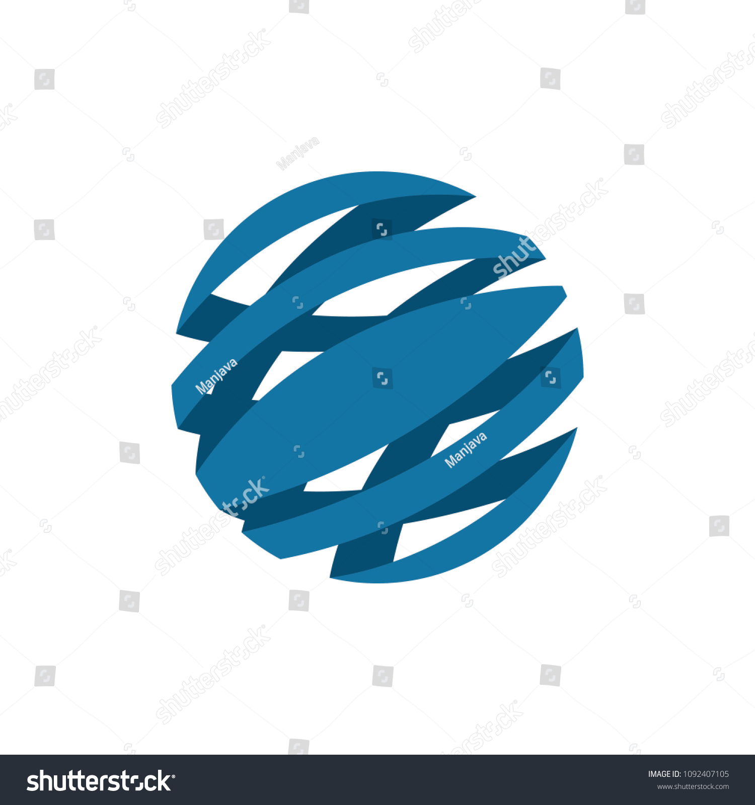 Globe Vector Icons Logo Design Concept Stock Vector Royalty Free Shutterstock