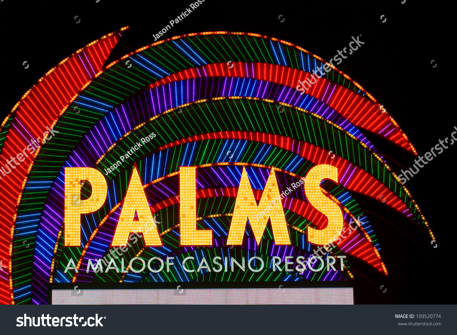 Las Vegas November 30 Palms Resort Stock Photo 109520774 Shutterstock