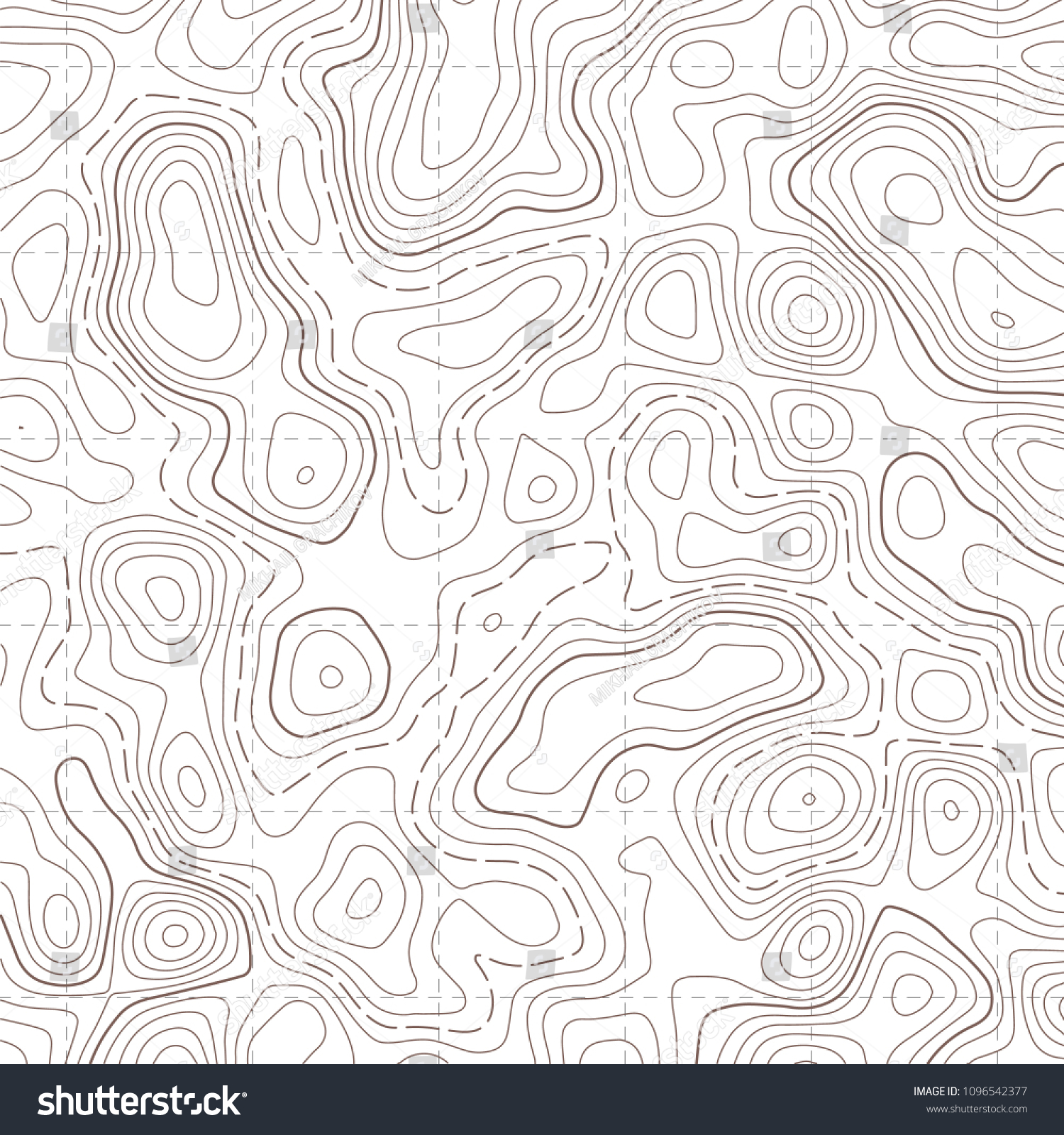 Creative Vector Illustration Topographic Map Art Stock Vector (Royalty ...