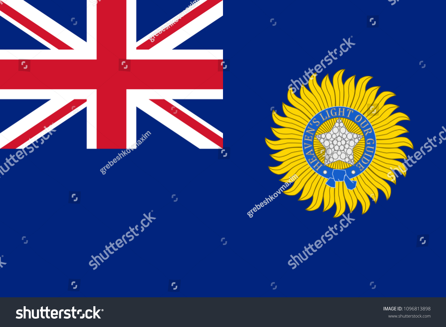 Vektor Stok Historical Flag India (Tanpa Royalti) 1096813898 | Shutterstock