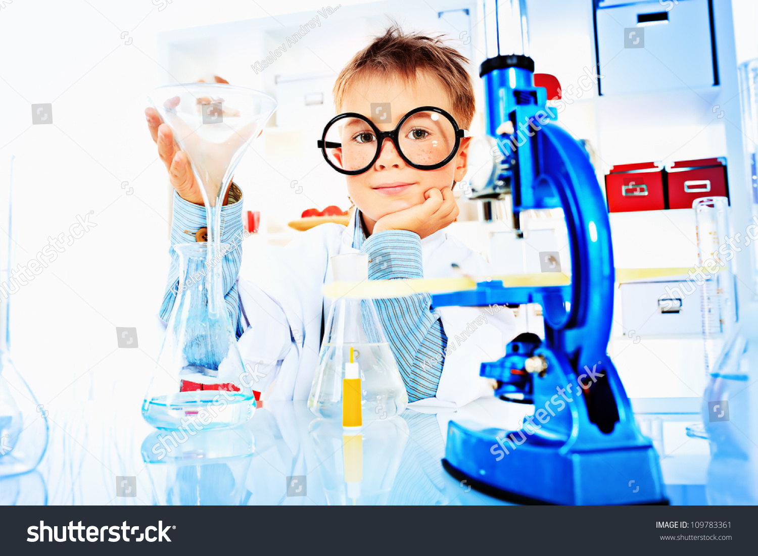 Лаборатория ученого для детей