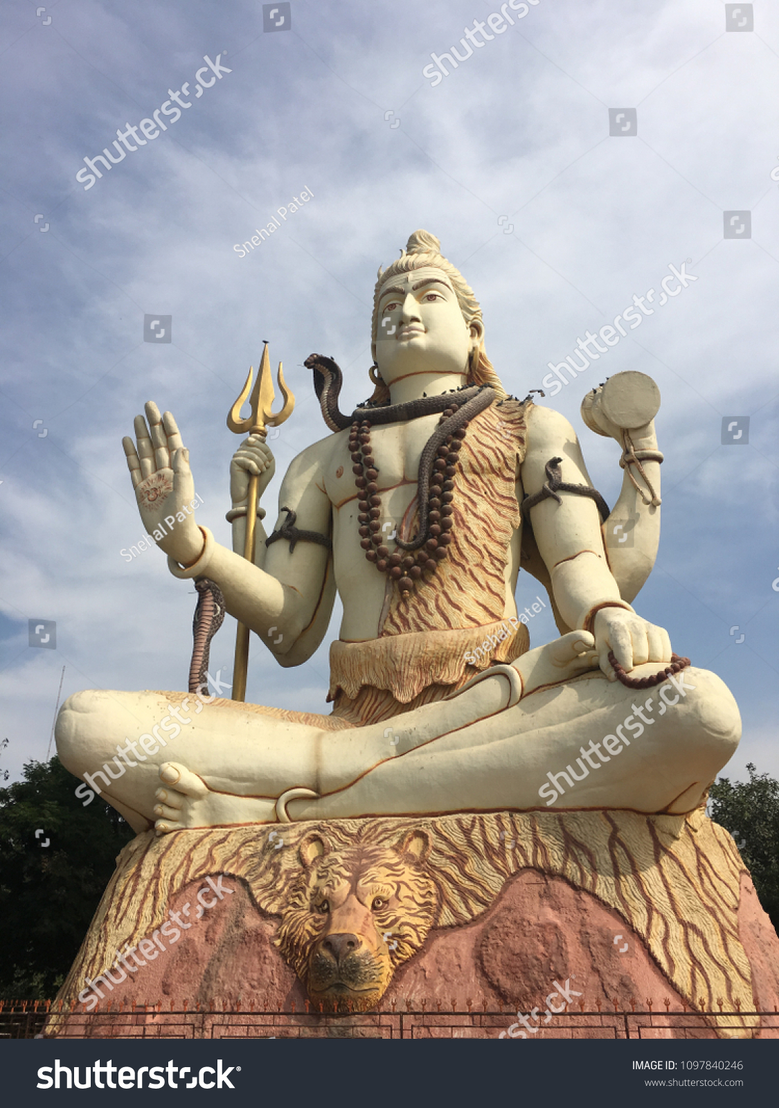 Lord Shiva Temple Dev Nagari Dwarika Stock Photo 1097840246 | Shutterstock