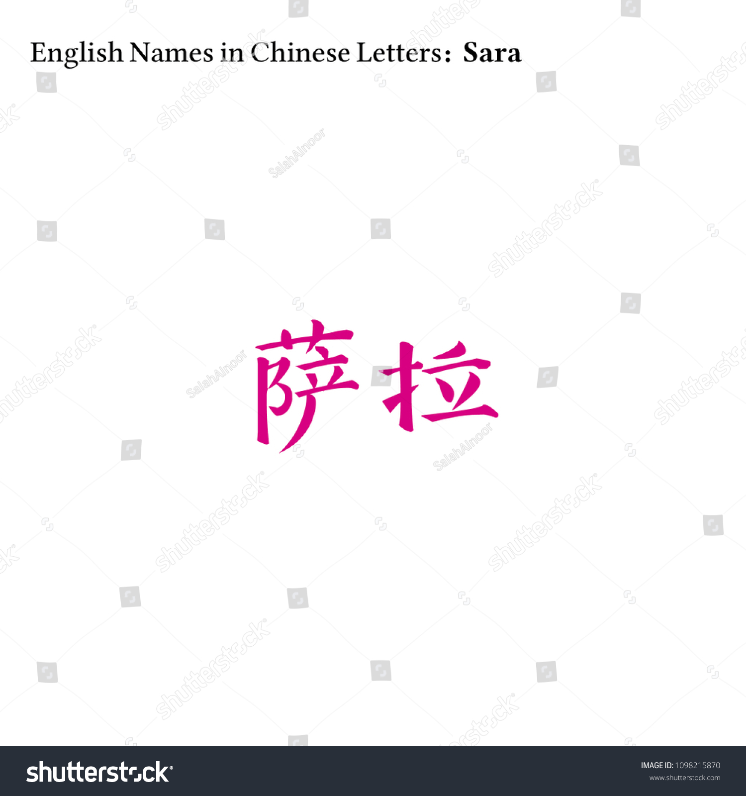 english-names-chinese-letters-stock-vector-royalty-free-1098215870