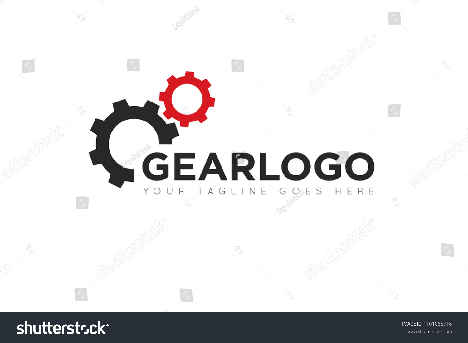 Gear Logo Icon Symbol Design Template Stock Vector (Royalty Free ...