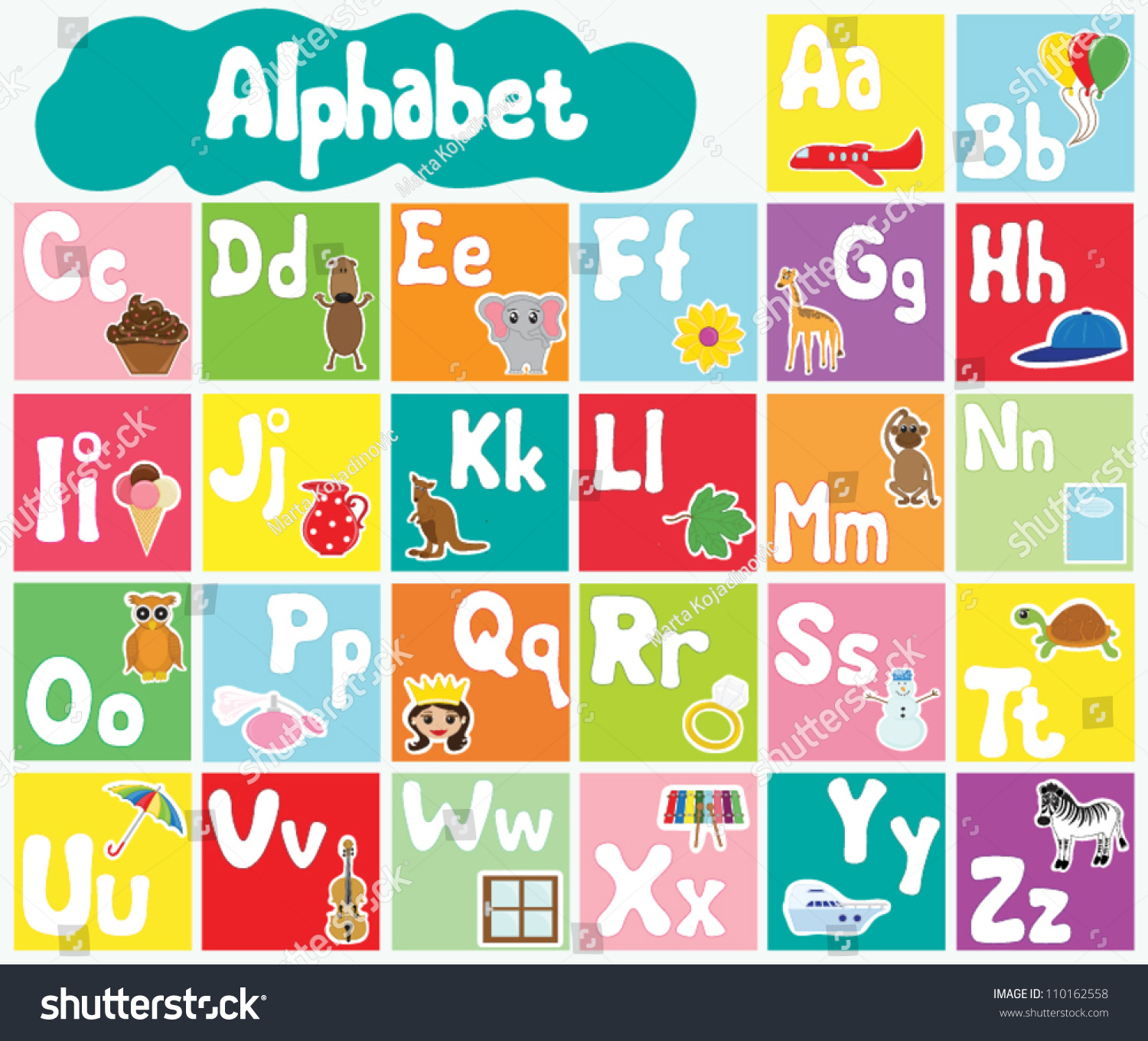 Alphabet for Kids с транскрипцией