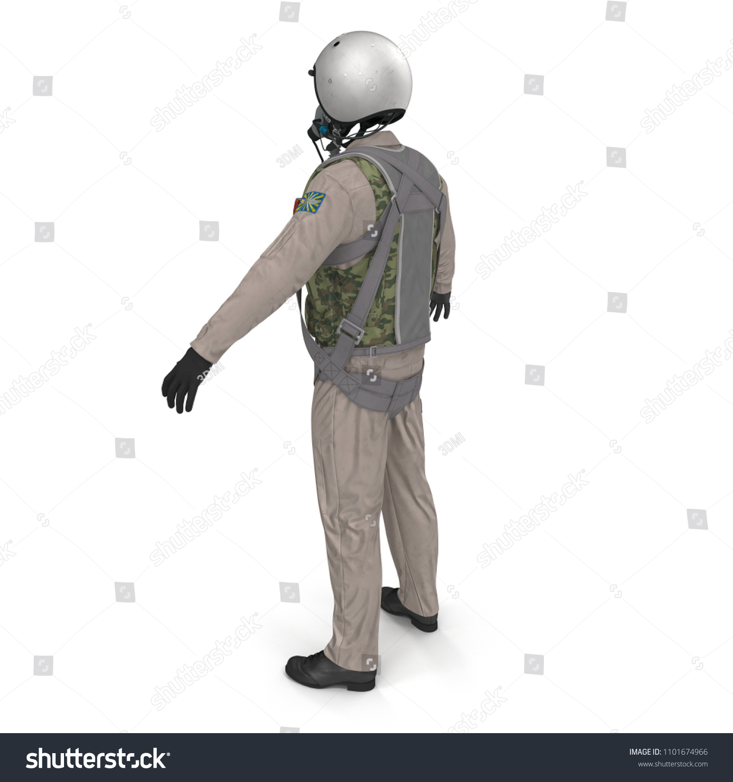 military pilot clipart