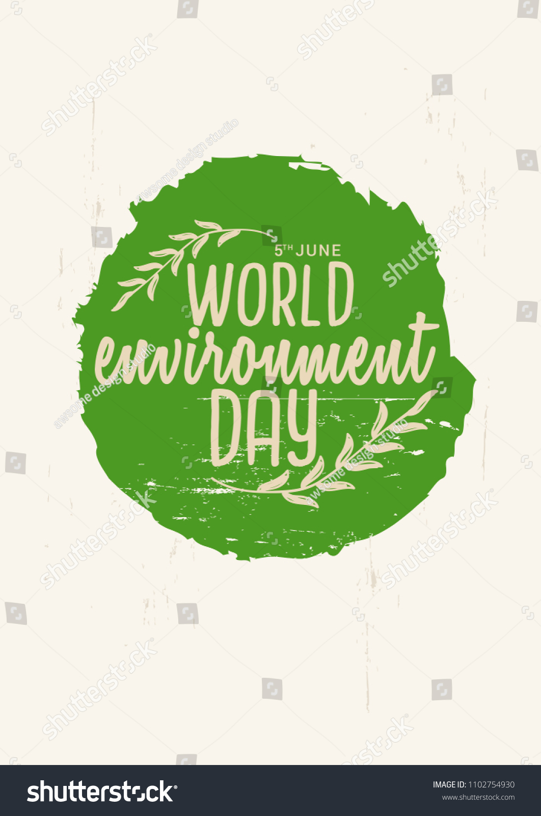 World Environment Day Poster Banner Background Stock Vector (royalty 