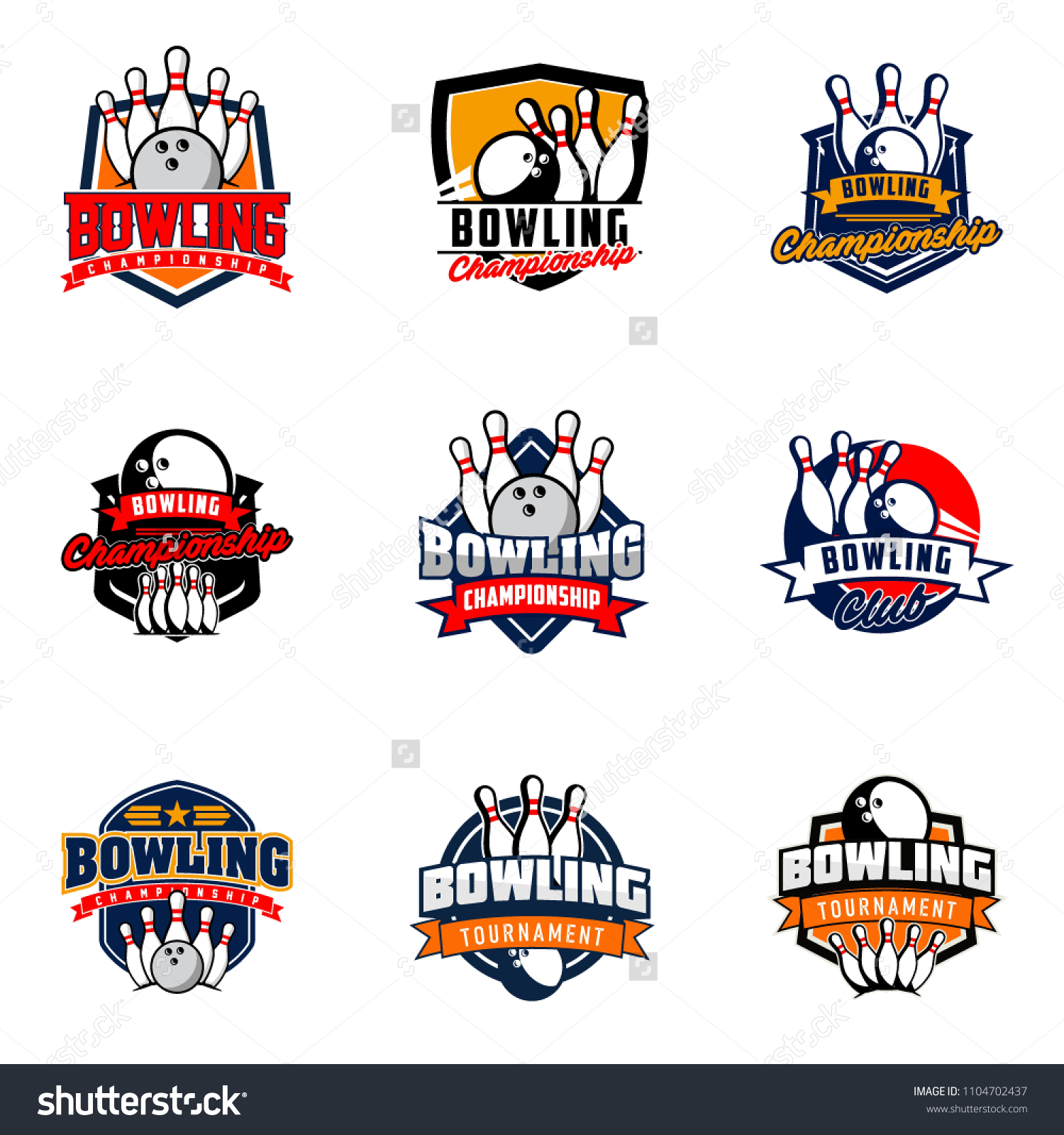 4,243 Bowling Club Logo Images, Stock Photos & Vectors | Shutterstock