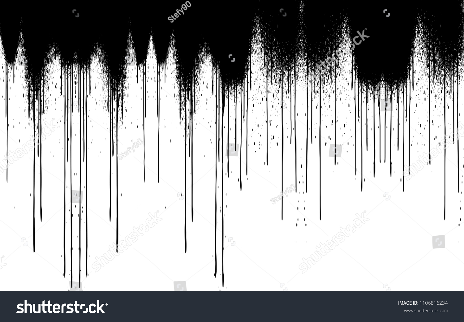 Vector Dripping Paintpaint Drips Background Stock Vector Royalty Free   Stock Vector Vector Dripping Paint Paint Drips Background 1106816234 