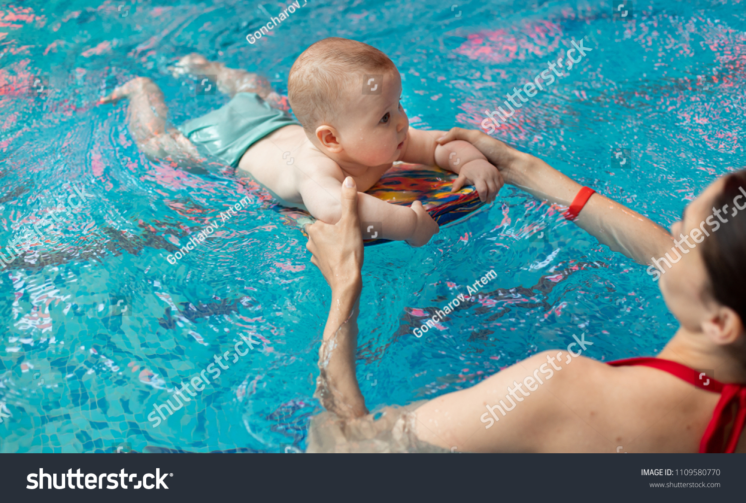 Упражнения для бассейна для детей