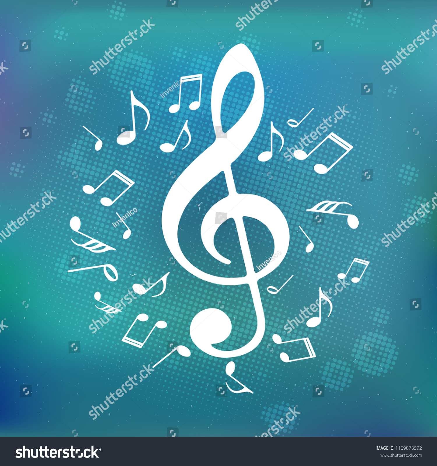 Innovative Abstract Poster International Music Day Stock Vector ...