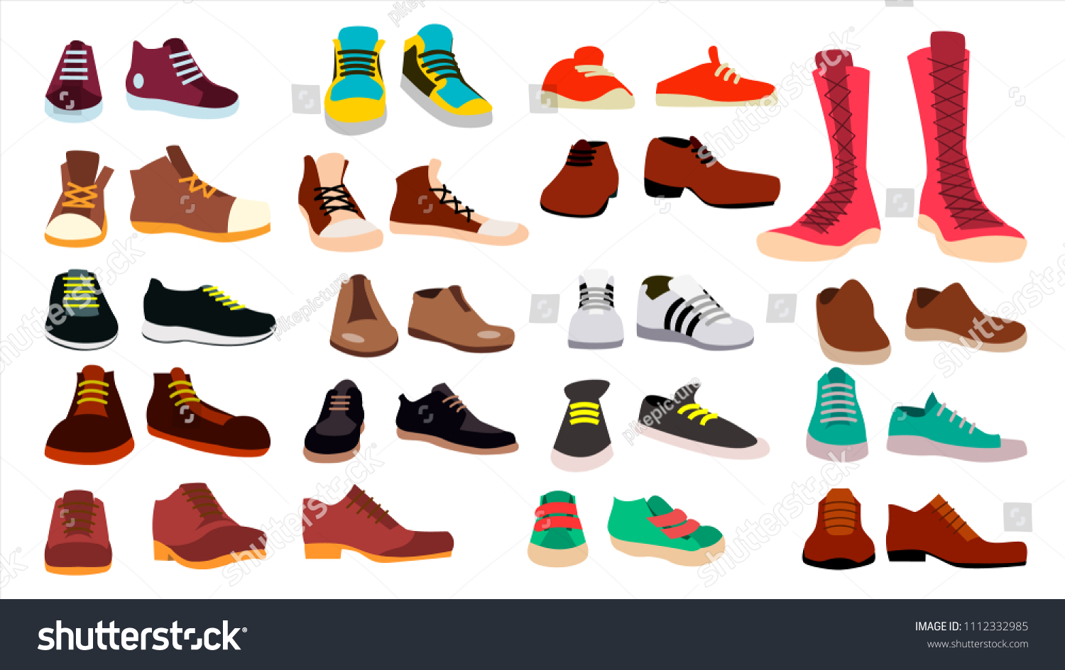 5,808 Front Shoes Stock Vectors, Images & Vector Art | Shutterstock