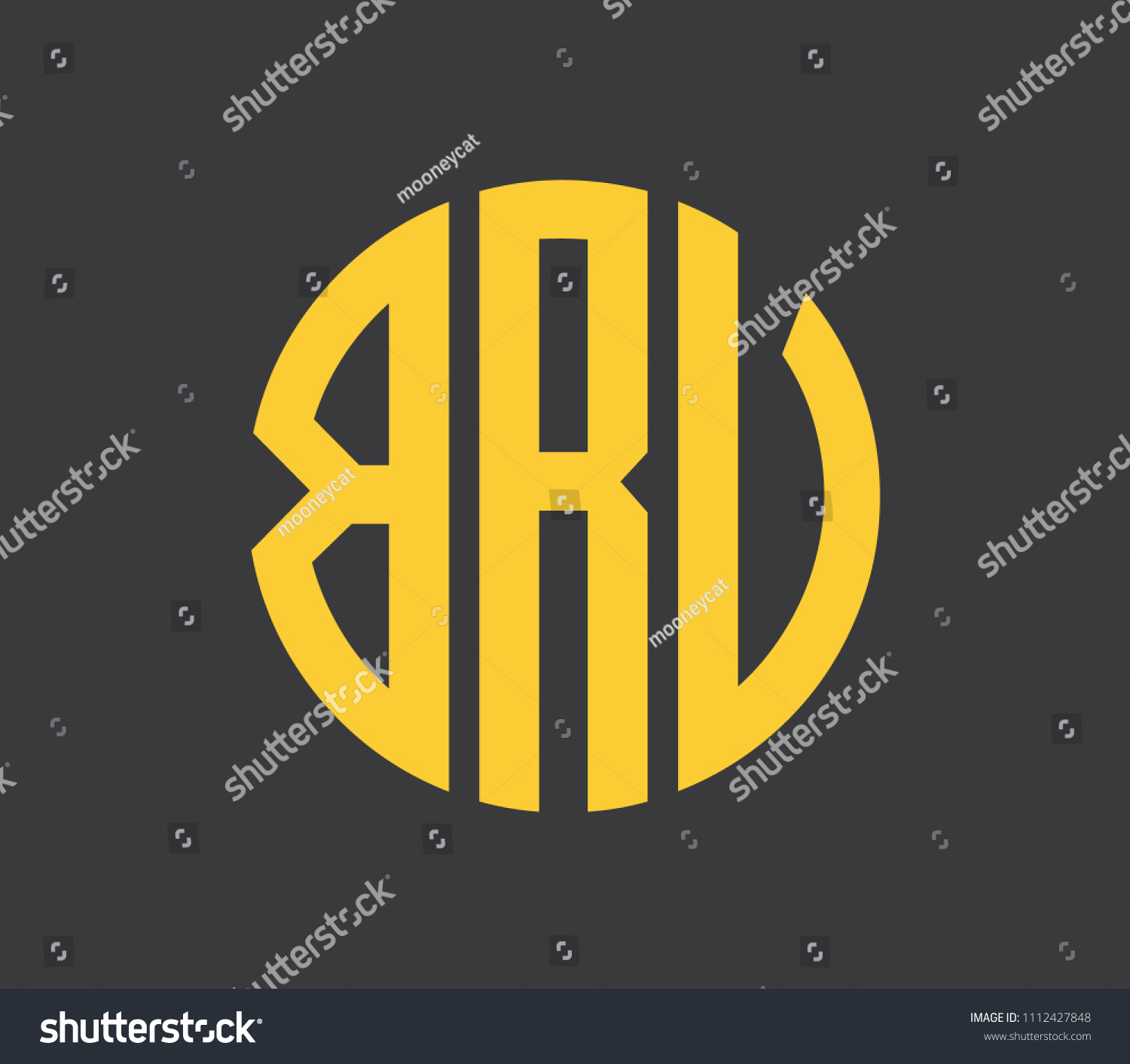 Brv Letter Alphabet Abstract Logo Vector Stock Vector (Royalty Free ...