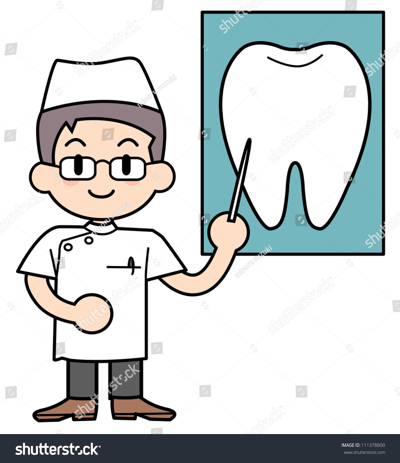 Профессии иллюстрации стоматолог
