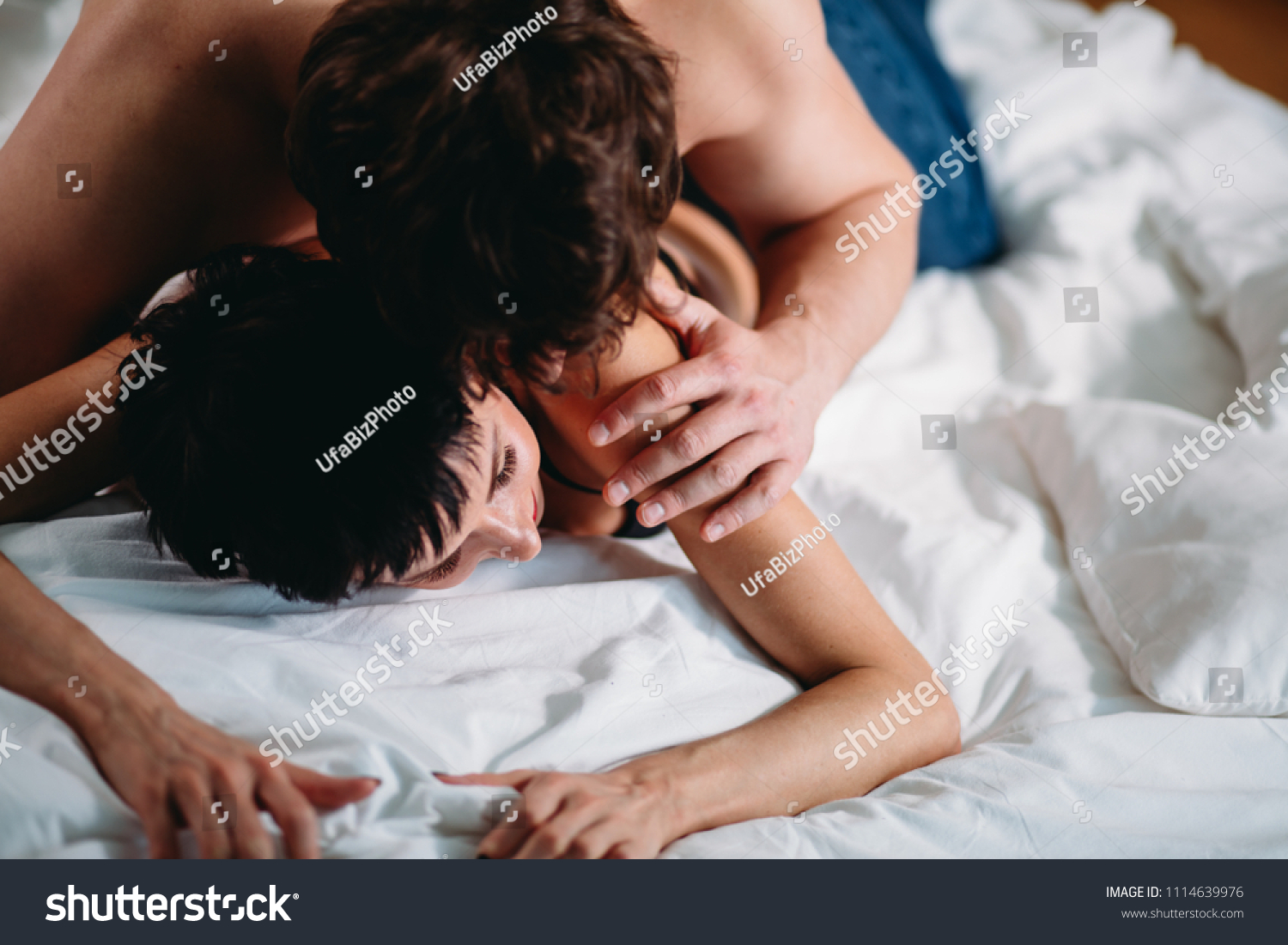 Passionate Married Couples Husband Wife photo