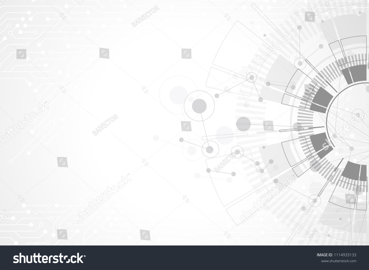 Abstract Background Technology Circuit Board Texture Stock Vector ...