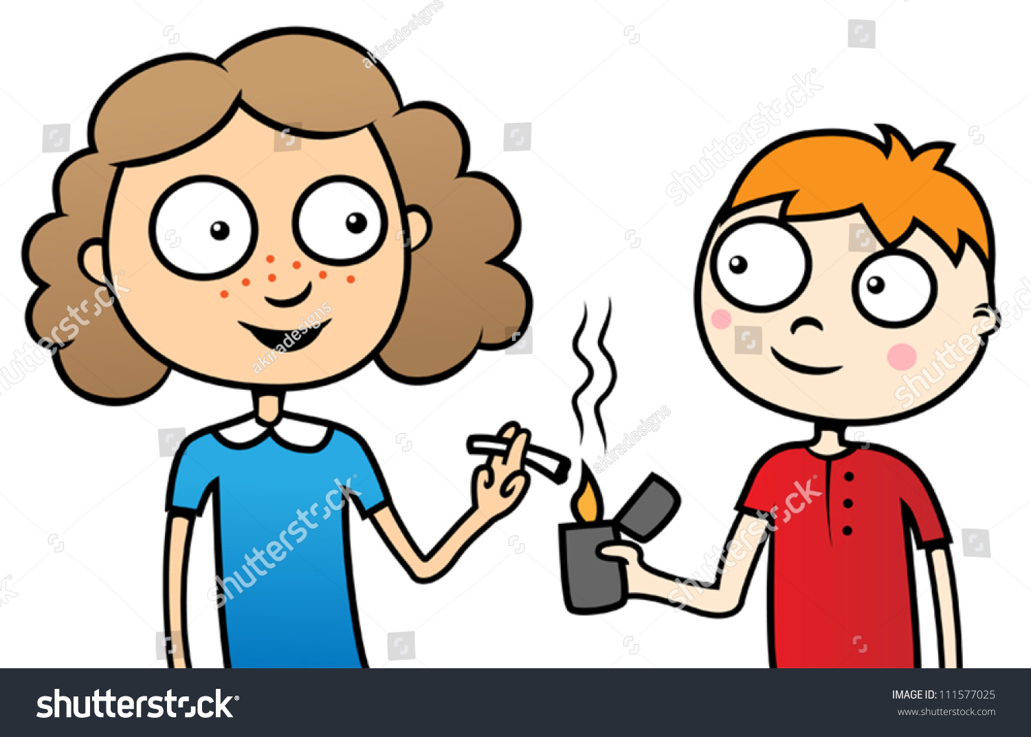 Курящие подростки рисунки