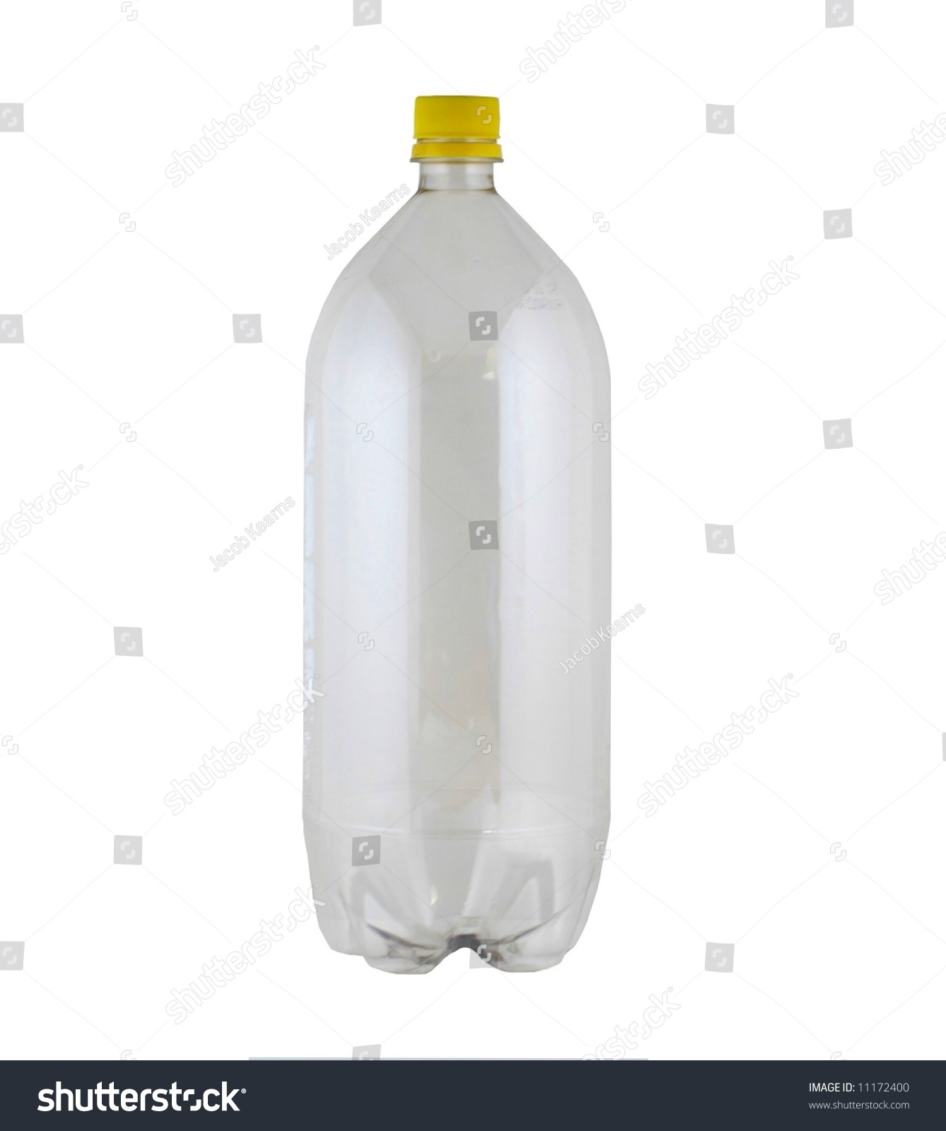 Empty Two Liter Bottle On White: стоковая фотография (редактировать), 11172...