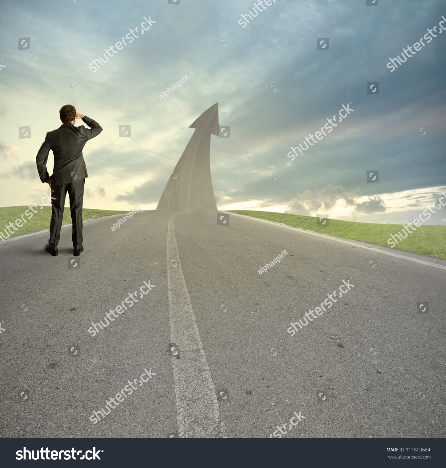 Concept Road Success Stock Photo 111809684 Shutterstock