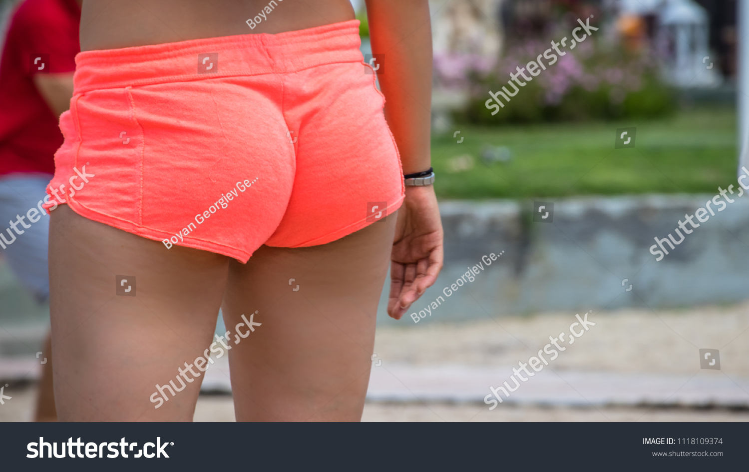 Sexy Ass In Booty Shorts