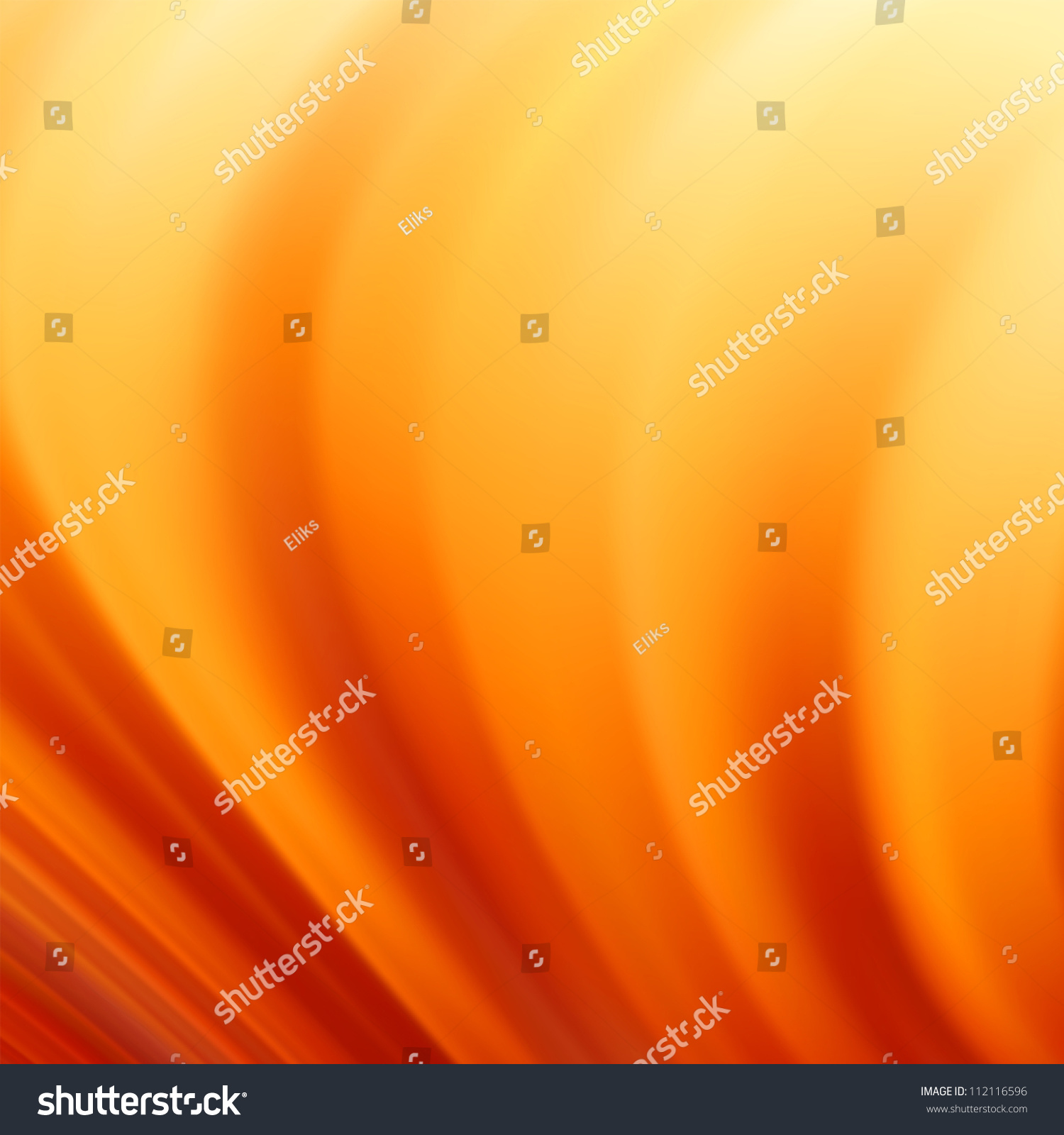 Orange Swirl Background Includes Eps 8 Stock Vector (Royalty Free ...