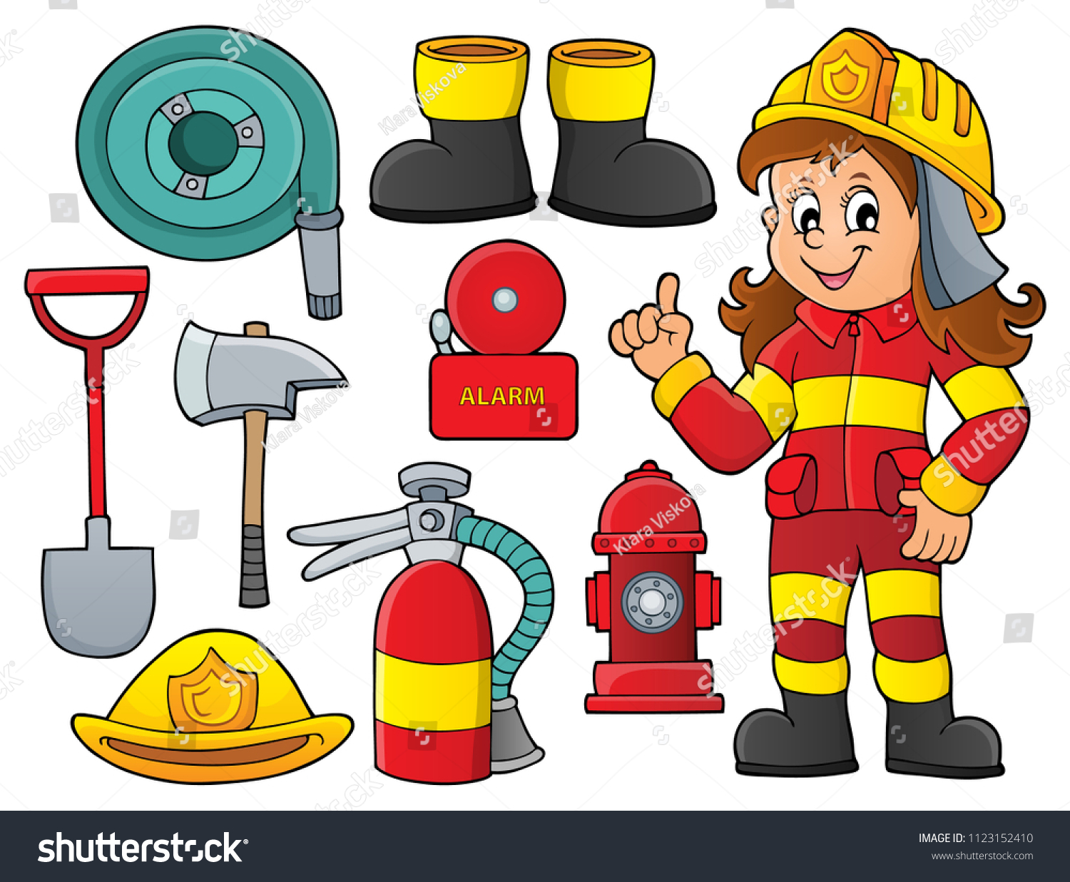Атрибуты пожарника