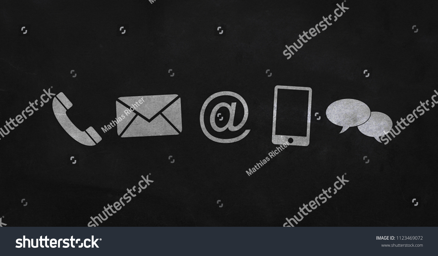 Website Internet Contact Us Page Concept Stock Illustration 1123469072 ...