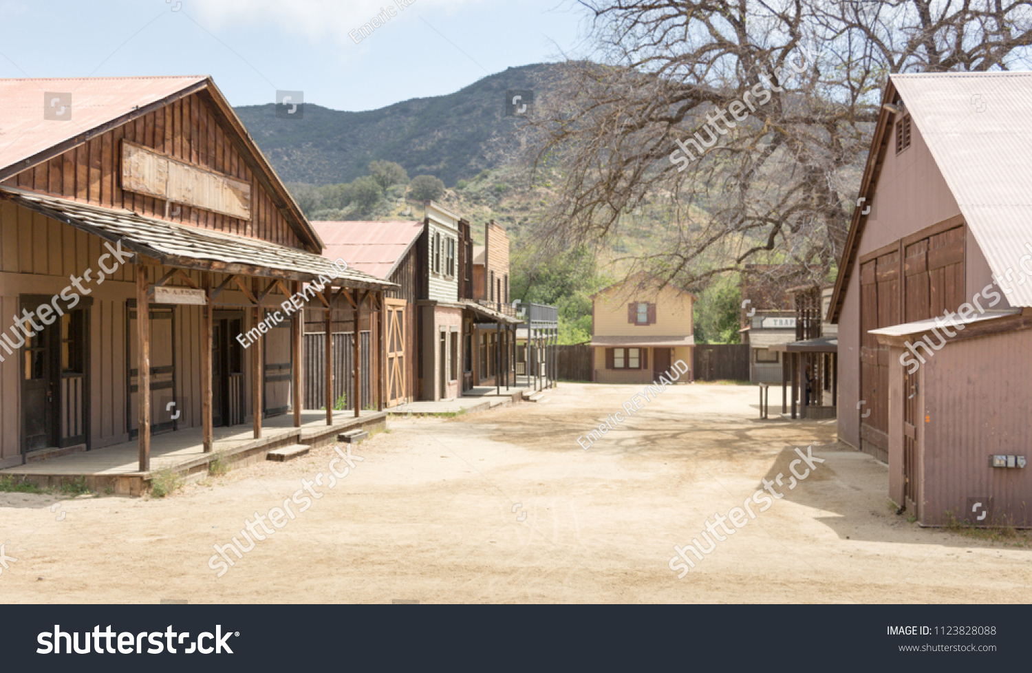 Paramount Ranch View Stock Photo 1123828088 | Shutterstock