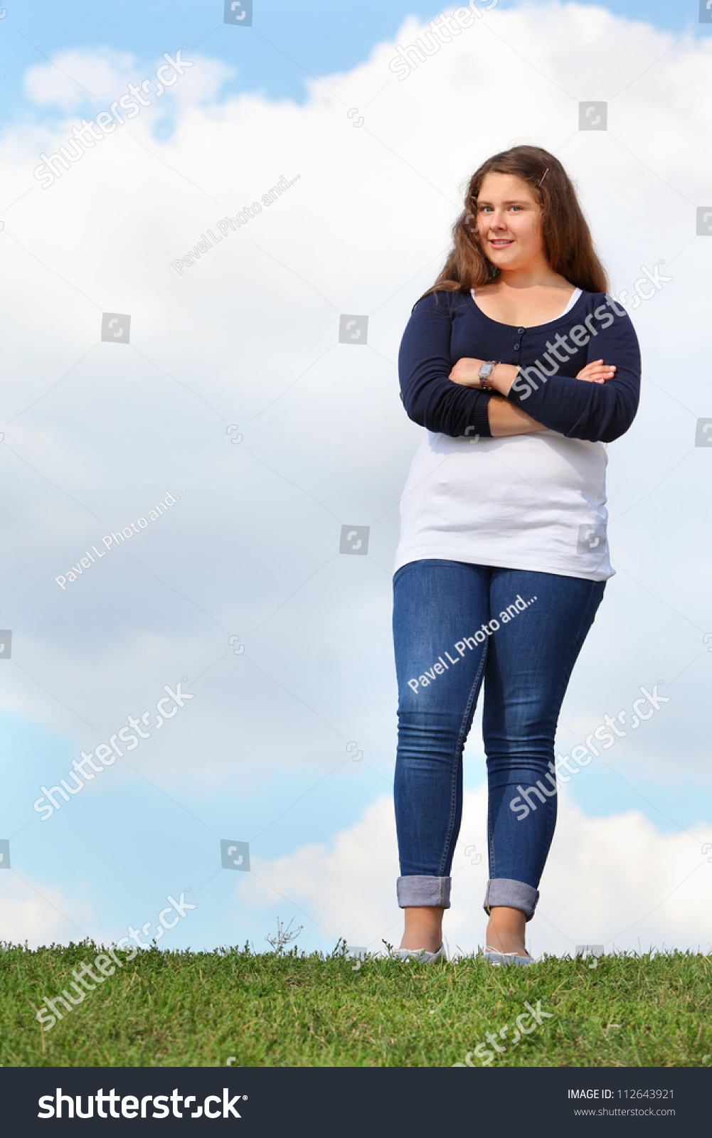 Young Fat Woman