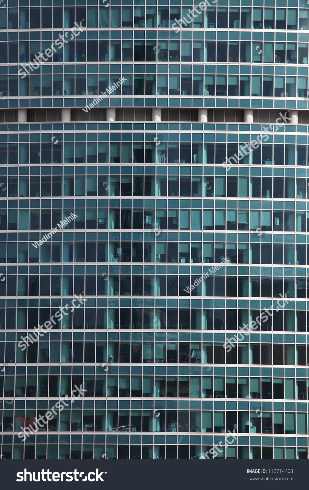 Modern Office Building Background Stock Photo 112714408 