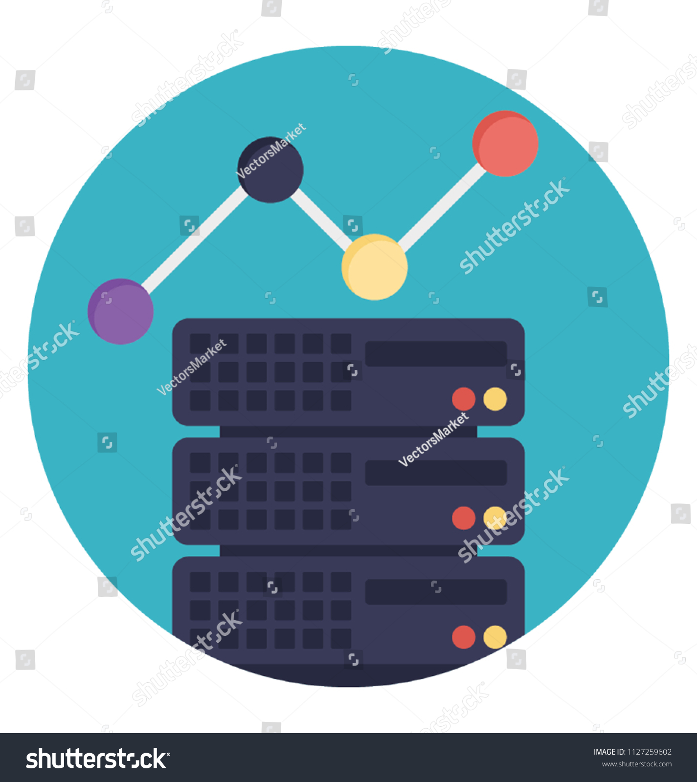 Database Management System Sql Server Stock Vector (Royalty Free ...