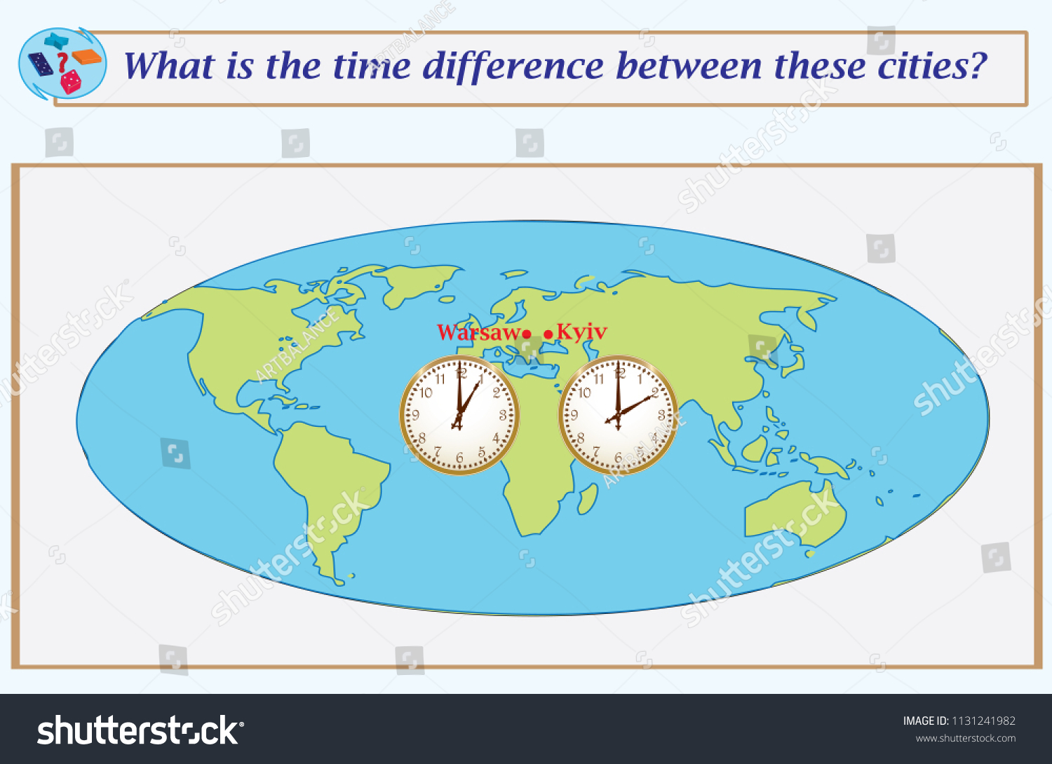 logical-taskwhat-time-difference-between-these-vector-de-stock-libre