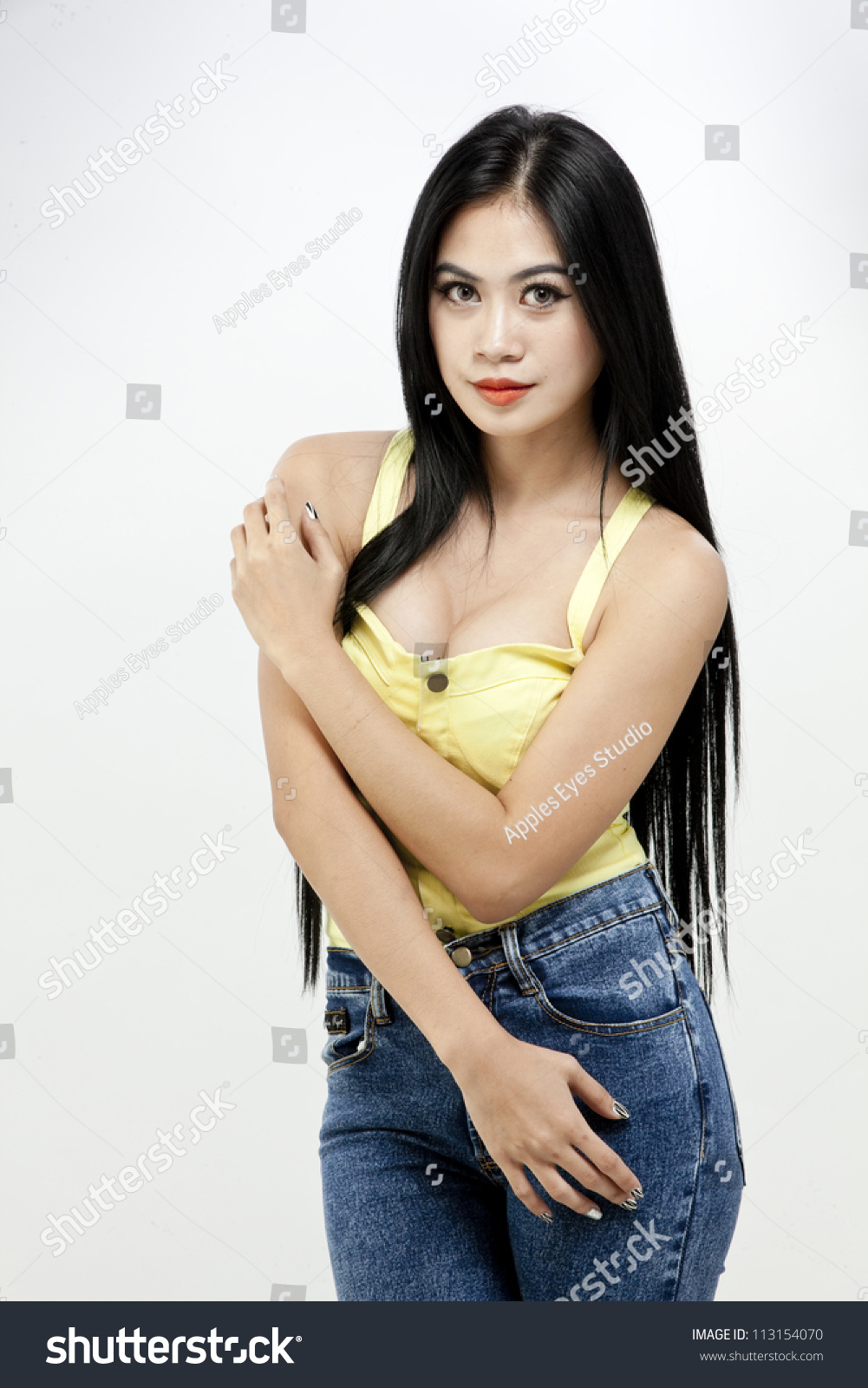 Sexy Asian Girl Foto Stok 113154070 | Shutterstock