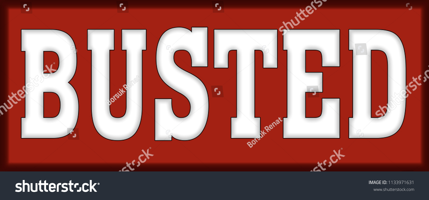 Busted Logo Stamp Icon Stock Illustration 1133971631 | Shutterstock