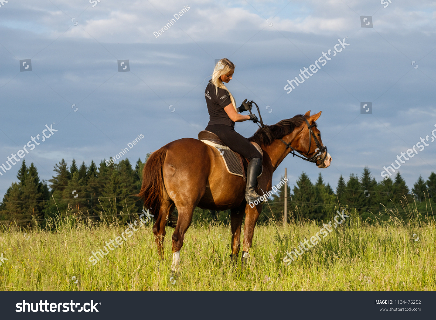 Riding Cowgirl